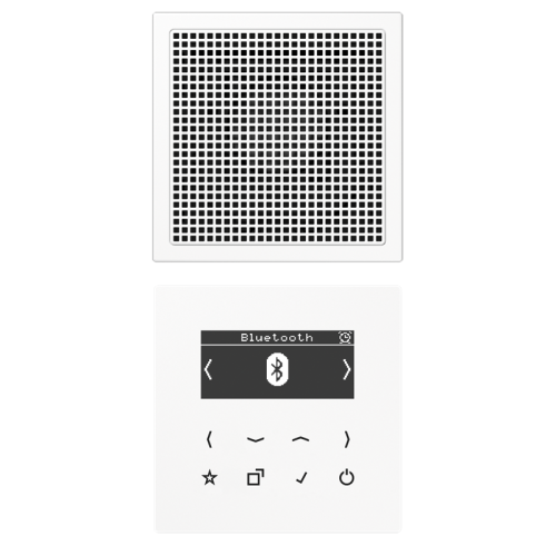 Jung Smartradio DAB+ mono & BT LS990 alp.wit - 4011377172661 - 20018406