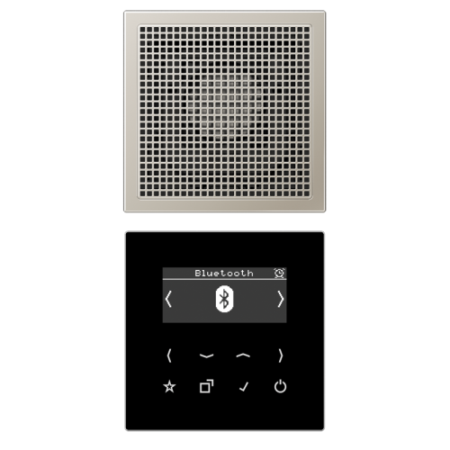Jung Smartradio DAB+ mono & BT LS-edelstaal - 4011377172692 - 20018400