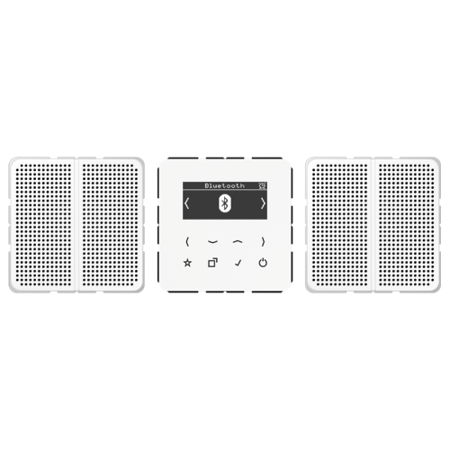 Jung Smartradio DAB+ stereo&BT CD500 alp.wit - 4011377172715 - 20018391