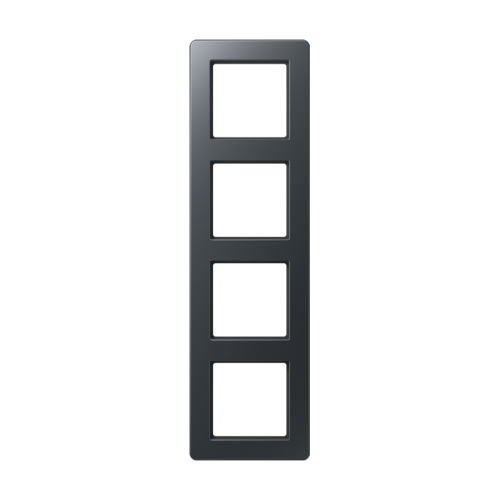 JUNG afdekraam 4v antraciet AF584BFANM - 4011377173224 - 11005310