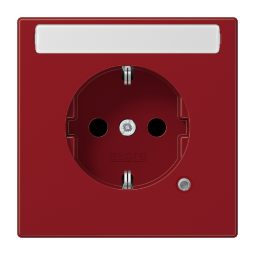 Jung Wcd.LS990 rood tekstv.,contr.l.& 6 mm.kl - 4011377175907 - 20019148
