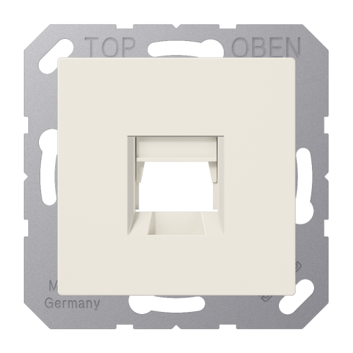 Jung Afdekking A(S)500 wit v.mod.jack 1-vdg. - 4011377177505 - 20015552
