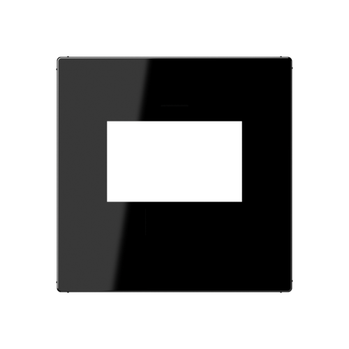 Jung Afdek. A500 zwart v.USB laadcontactdoos - 4011377178724 - 20015619