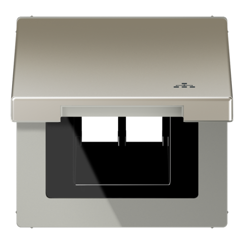 Jung Klapdeksel LS-edelst.met symbool Lade - 4011377179028 - 20018638