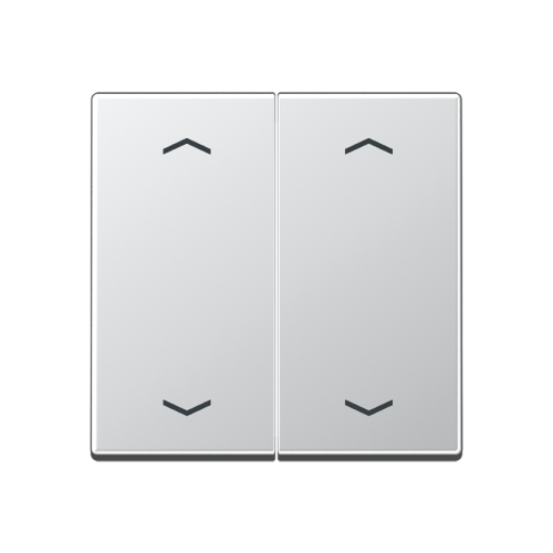 Jung Wip A500 alum.met pijl v.KNX F10 tast.2v - 4011377180093 - 20015169
