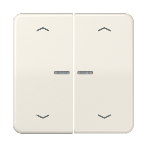 Jung Wip CD500 wit lens&p.v.KNX F10 tast.2v - 4011377180925 - 20017435