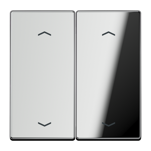 Jung Wip LS-gl.chr.m pijl v.KNX F10 tast.2v - 4011377181755 - 20018762