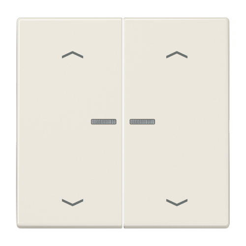 Jung Wip LS990 wit lens&p.v.KNX F10 tast.2v - 4011377181908 - 20018886