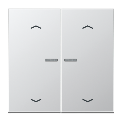 Jung Wip LS-alu.lens&pijl v.KNX F10 tast.2v. - 4011377181946 - 20016497