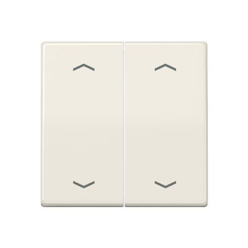 Jung Wip AS500 wit met pijl v.KNX F10 tast.2v - 4011377182301 - 20016894
