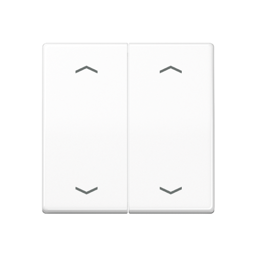 Jung Wip AS500 a.wit m.pijl v.KNX F10 tast.2v - 4011377182318 - 20016895