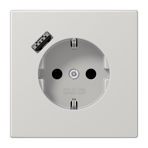Jung Wcd.m.lader LS990 li.gr.v.USB type A - 4011377184411 - 20018921