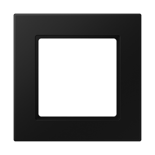 JUNG afdekraam 1v grafiet zwart A5581BFSWM - 4011377185593 - 3439120
