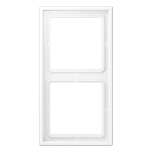 Jung Afdekraam LS990 wit mat 2-voudig - 4011377186798 - 20019574