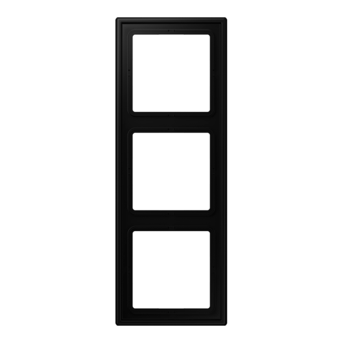 JUNG afdekraam 3v grafiet zwart LS 983 SWM - 4011377186811 - 11005764