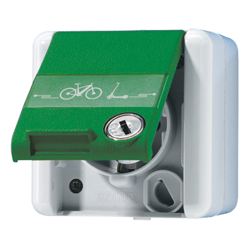 Jung Wcd. 1v. E-bike WG800 groen tekstv. slot - 4011377195035 - 20014973