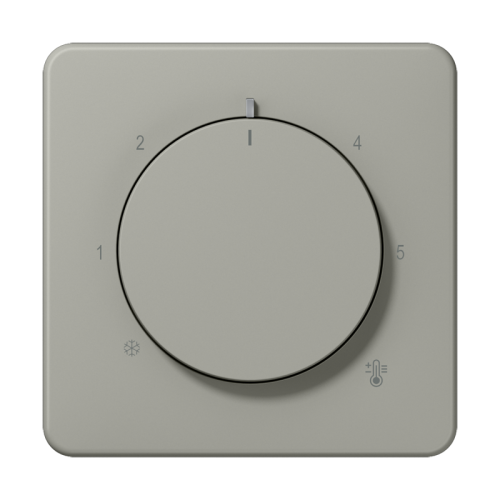 Jung Thermostaatafdekking CD sl.v. platina - 4011377195264 - 20017782