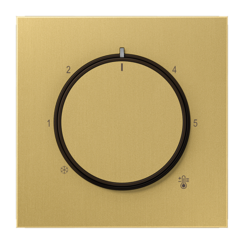 Jung Thermostaatafdekking LS messing klassiek - 4011377195370 - 20020173