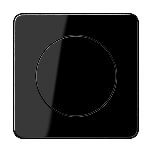 Jung Afdekking draaidimmer CD range zwart - 4011377203044 - 20017775