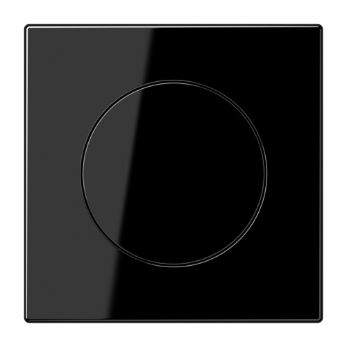 Jung Afdekking draaidimmer LS range zwart - 4011377203105 - 20019279
