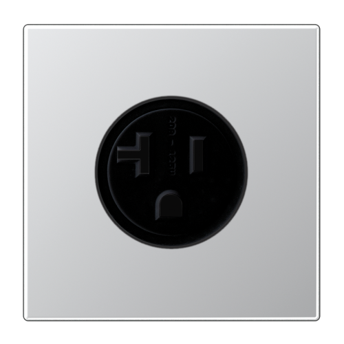 Jung WCD US-Nema 20A LS aluminium - 4011377203150 - 20016655