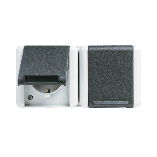 JUNG wcd 2v ra opbouw wd horizontaal 8220w - 4011377203181 - 3438965