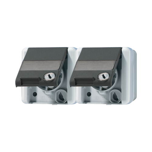 Jung Wcd WG800 2v met sloten,tekstv. sch.wand - 4011377203204 - 20014995