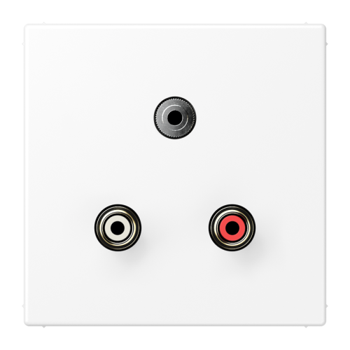 Jung Afdekking LS990 matwit voor Audio/Jack - 4011377203303 - 20020016