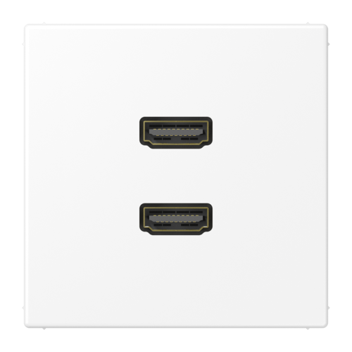 Jung Afdekking LS990 matwit voor 2xHDMI - 4011377203488 - 20020060