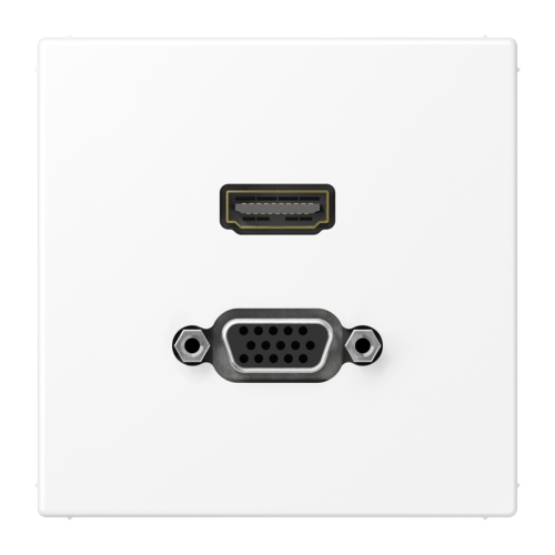 Jung Afdekking LS990 matwit voor HDMI/VGA - 4011377203549 - 20020077