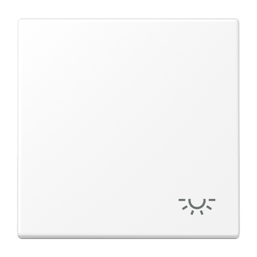 Jung Schakelwip LS990 matwit m.symbool licht - 4011377204218 - 20019673