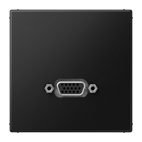 Jung Afdekking LS990 matzwart voor 1xVGA - 4011377204881 - 20020040