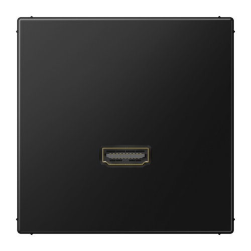 Jung Afdekking LS990 matzwart voor 1xHDMI - 4011377204911 - 20020046
