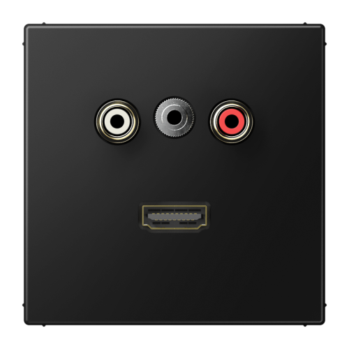 Jung Afdekking LS990 matzw. v.Audio/Jack/HDMI - 4011377204973 - 20020035
