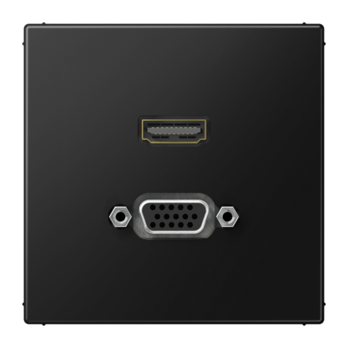 Jung Afdekking LS990 matzwart voor HDMI/VGA - 4011377205055 - 20020075