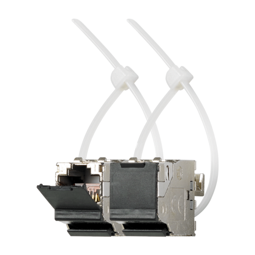 Jung Universeelmodule Cat 6a type A (2 st.) - 4011377207813 - 20020600