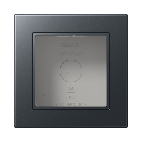 Jung Opbouwkap A550 antraciet mat 1-voudig - 4011377212022 - 20015815