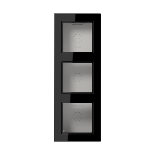 Jung Opbouwkap A550 zwart 3-voudig - 4011377212121 - 20015848