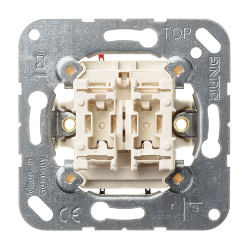 JUNG tipschakelaar serie 2xno 535EU - 4011377273603 - 3439125