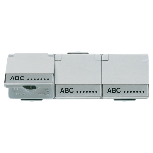 Jung Wcd. WG600 3-vdg.m.R/A,tekstv.&onderk. - 4011377316201 - 20014854