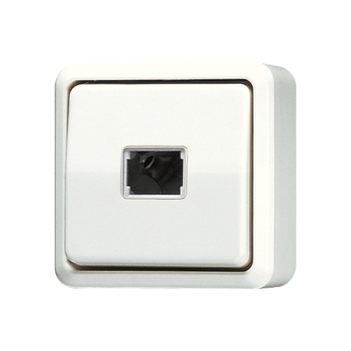 Jung Impulsdrukker AP600 wit 1-pol./wissel - 4011377316805 - 20014867