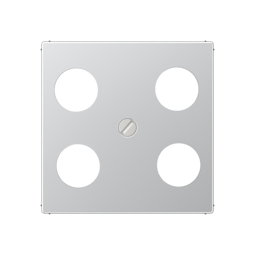 Jung Afdekking A500 aluminium voor SAT-TV - 4011377318458 - 20015875