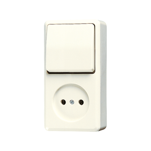 Jung Combinatie wissel AP600 wit - 4011377322103 - 20014894