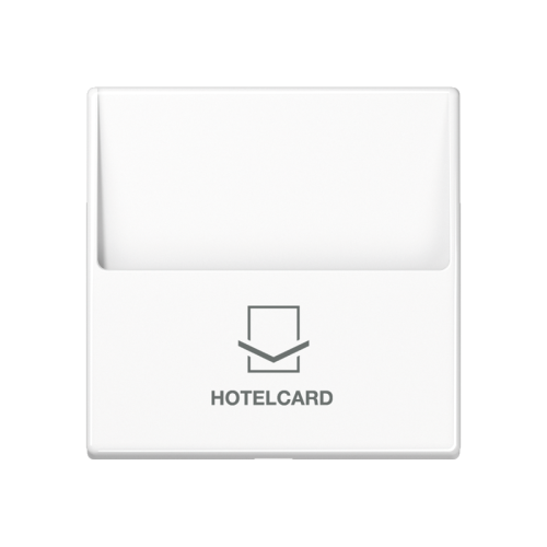 Jung Afdekking A(S)500 a.wit Hotelcard-schak. - 4011377328952 - 20016083