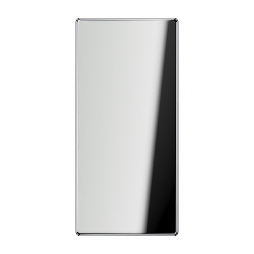 Jung Tekstveldafd. F50 taster LS glanschroom - 4011377332195 - 20018801