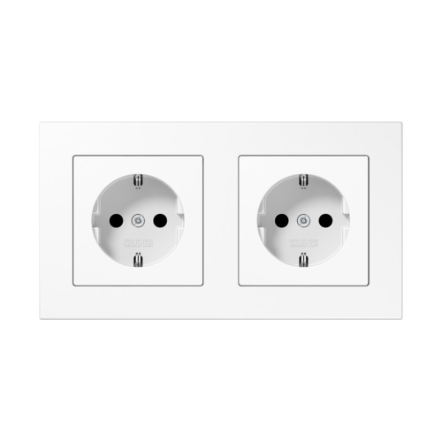 Jung Wcd. A550 a.wit 2-voudig met R/A - 4011377333383 - 20015229