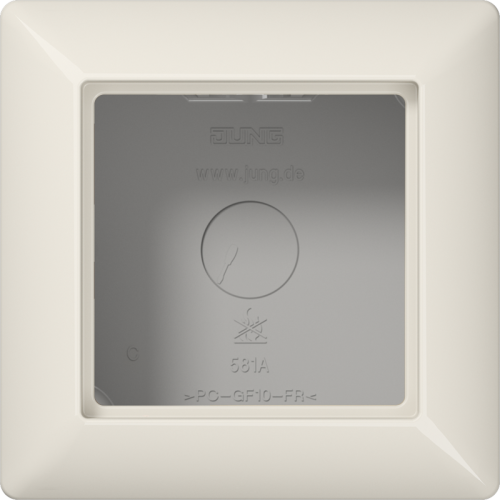 Jung Opbouwkap A(S)500 wit 1-voudig - 4011377338050 - 20017053