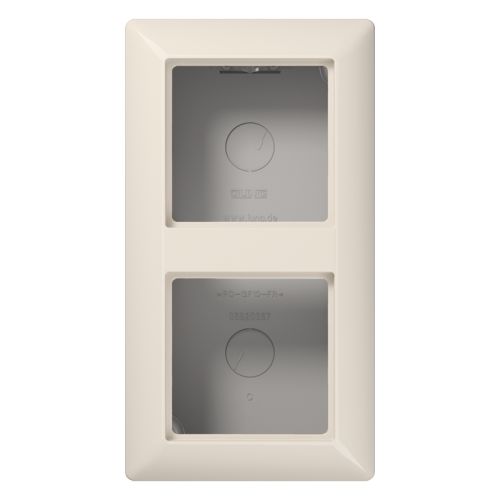 Jung Opbouwkap A500 wit 2-voudig - 4011377338357 - 20017082