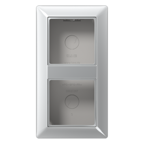 Jung Opbouwkap A500 aluminium 2-voudig - 4011377338555 - 20017078