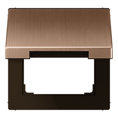 Jung Klapdeksel tbv 50x50 LS brons - 4011377373648 - 20196215